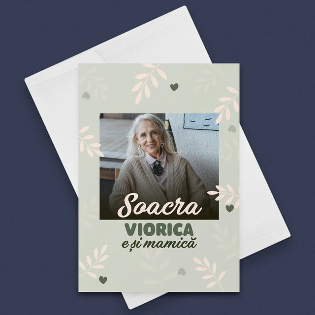 Colaj De Fotografii: Soacra Tot Mama - Card Cu Felicitări