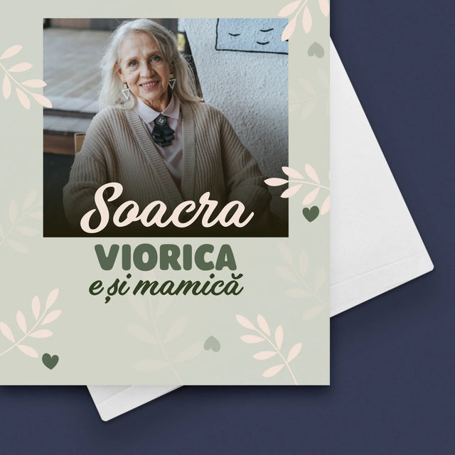 Colaj De Fotografii: Soacra Tot Mama - Card Cu Felicitări