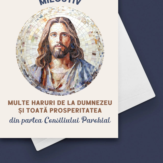 Numele Și Semnătura: Un Preot Milostiv - Card Cu Felicitări