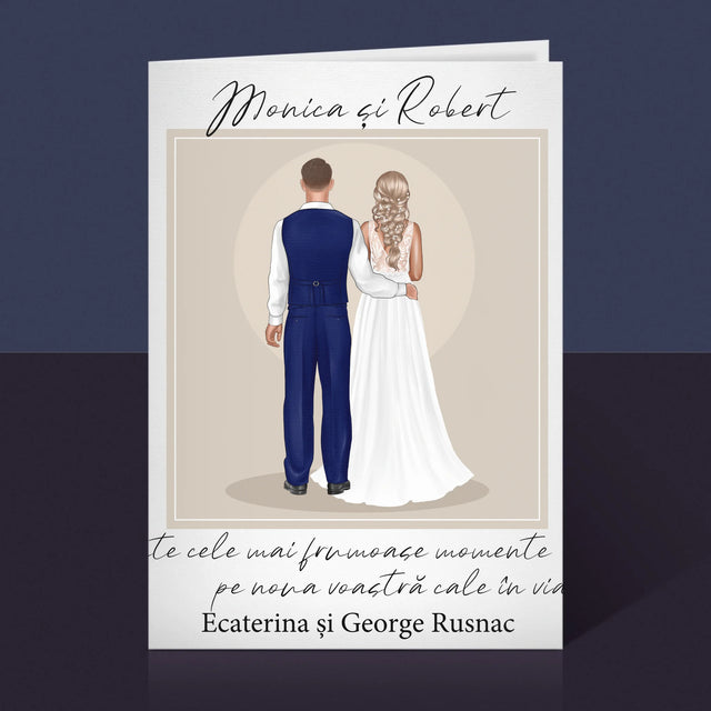 Creator De Personaj: Mirele Și Mireasa - Card Cu Felicitări