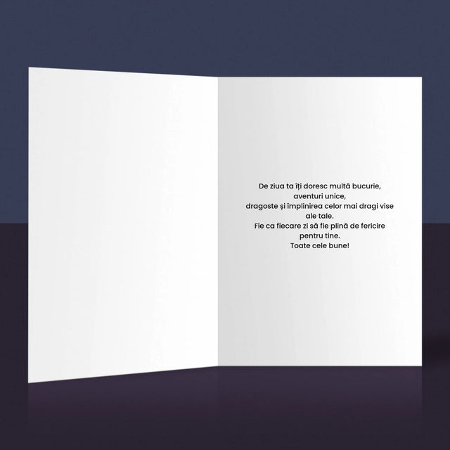 Creator De Personaj: Tată Cu Copil - Card Cu Felicitări