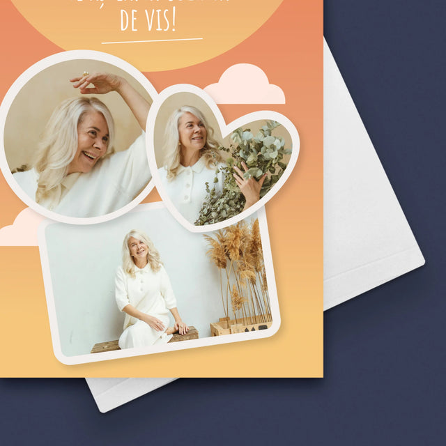 Colaj De Fotografii: Odihna De Vis - Card Cu Felicitări