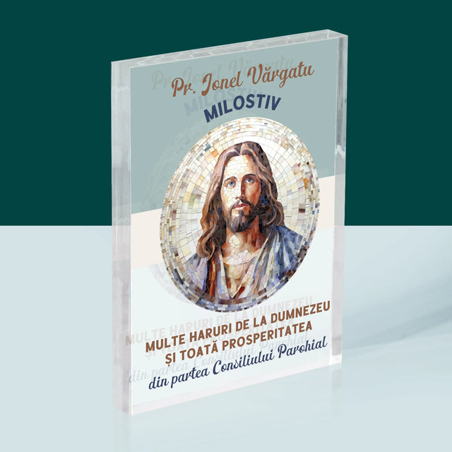 Numele Și Semnătura: Un Preot Milostiv - Bloc Acrilic