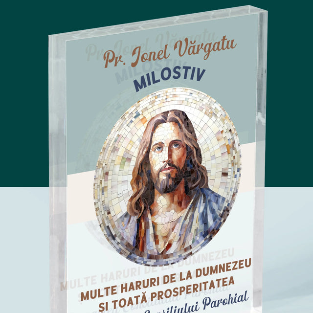 Numele Și Semnătura: Un Preot Milostiv - Bloc Acrilic