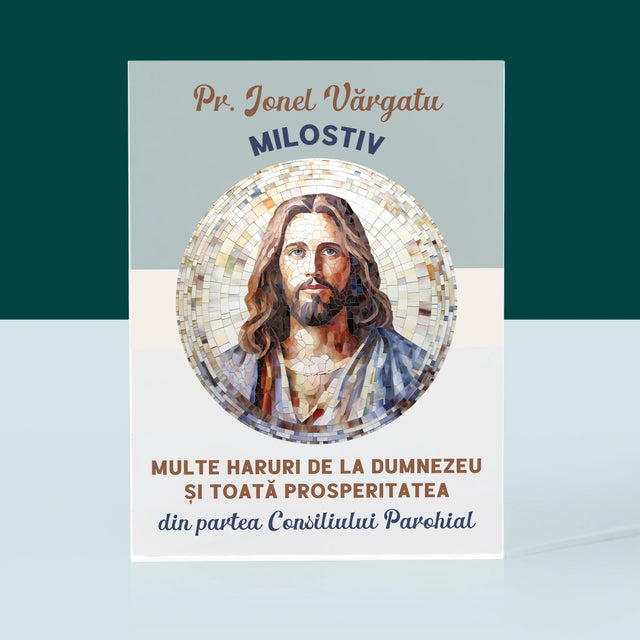 Numele Și Semnătura: Un Preot Milostiv - Bloc Acrilic