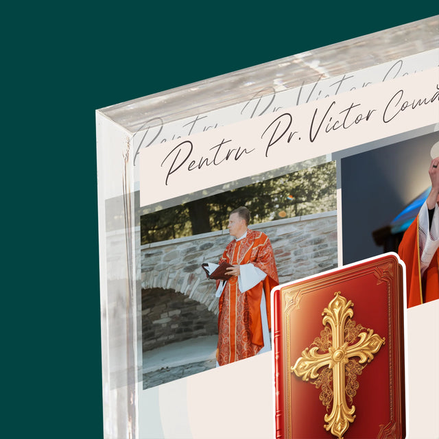 Colaj De Fotografii: Cuvântul Lui Dumnezeu - Bloc Acrilic