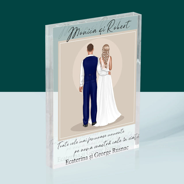 Creator De Personaj: Mirele Și Mireasa - Bloc Acrilic