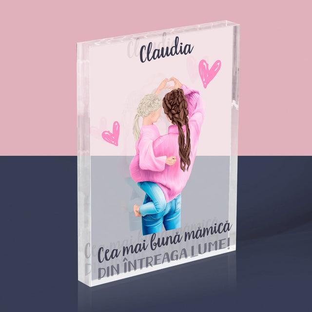 Creator De Personaj: Cea Mai Bună Mămică Din Lume - Bloc Acrilic