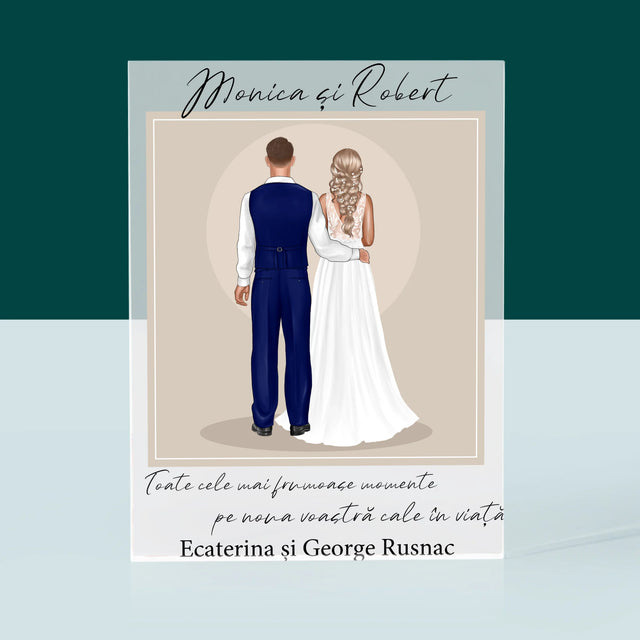 Creator De Personaj: Mirele Și Mireasa - Bloc Acrilic