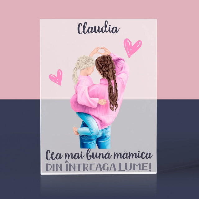 Creator De Personaj: Cea Mai Bună Mămică Din Lume - Bloc Acrilic