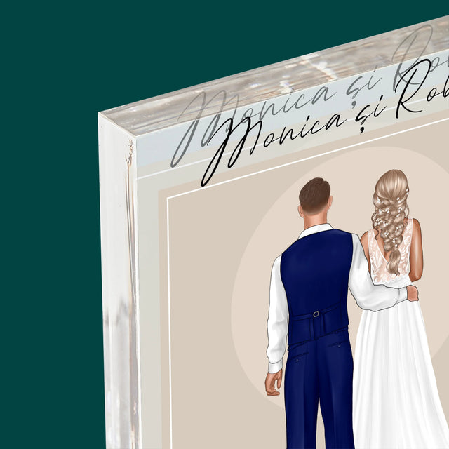 Creator De Personaj: Mirele Și Mireasa - Bloc Acrilic