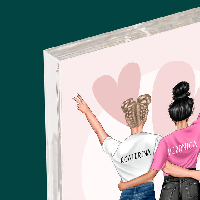 Creator De Personaj: Cea Mai Bună Soră Din Lume - Bloc Acrilic