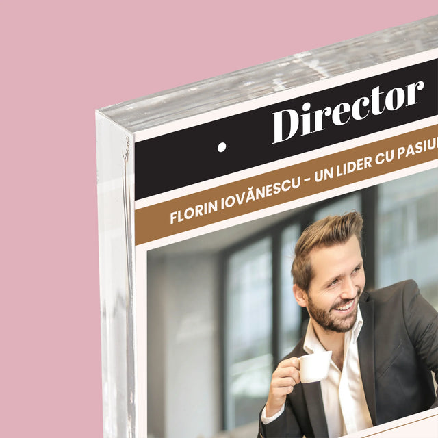 Copertă Derevistă: Director - Bloc Acrilic