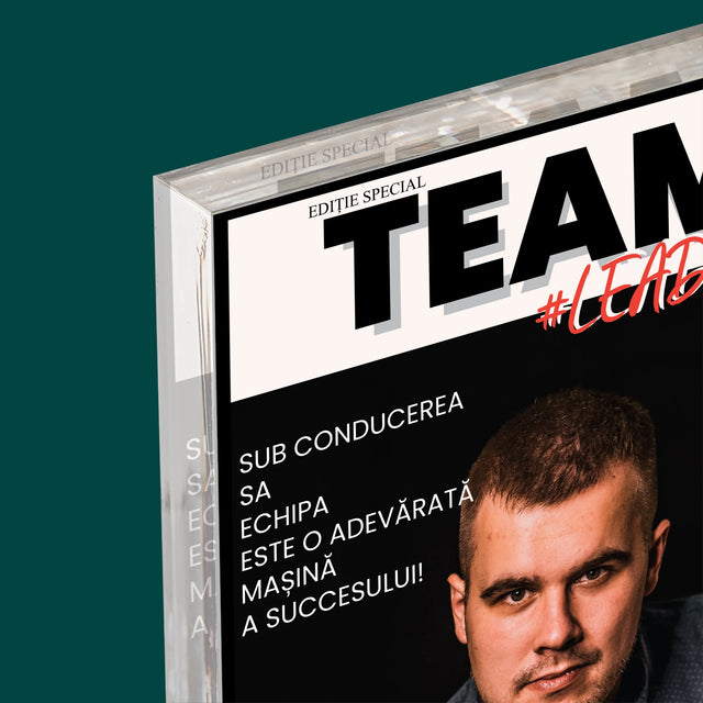 Copertă Derevistă: Team Lider - Bloc Acrilic