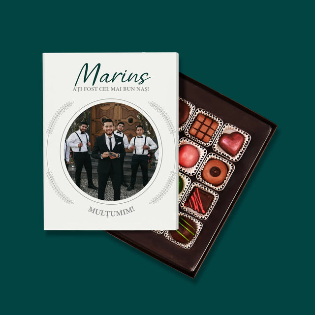 Fotografie Si Semnătură: Ați Fost Cel Mai Bun Naș - Praline