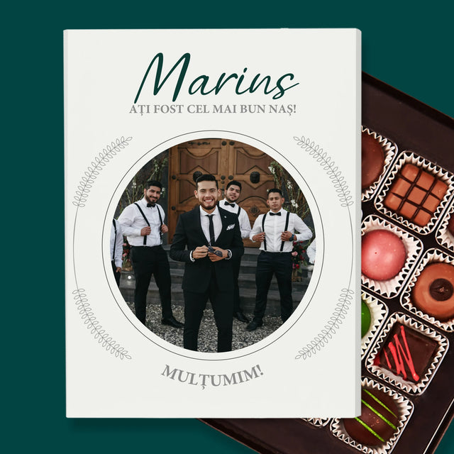 Fotografie Si Semnătură: Ați Fost Cel Mai Bun Naș - Praline