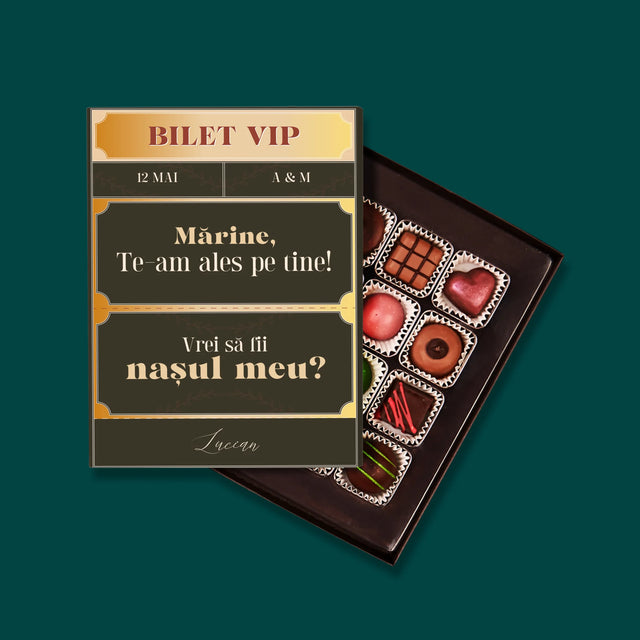 Numele Și Semnătura: Bilete Vip Naș - Praline