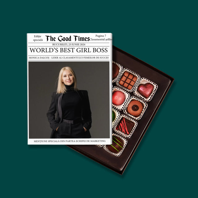 Copertă Derevistă: World’S Best Girl Boss - Praline