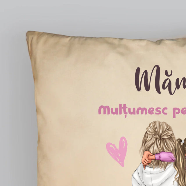 Creator De Personaj: Mama Cu Copilul - Pernă (Cu Fotografie)