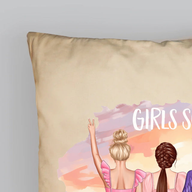 Creator De Personaj: Girls Squad - Pernă (Cu Fotografie)