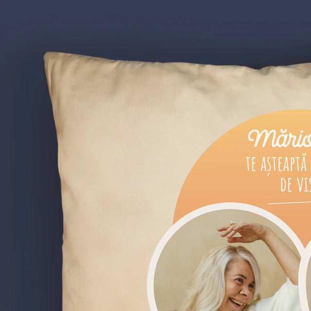 Colaj De Fotografii: Odihna De Vis - Pernă (Cu Fotografie)