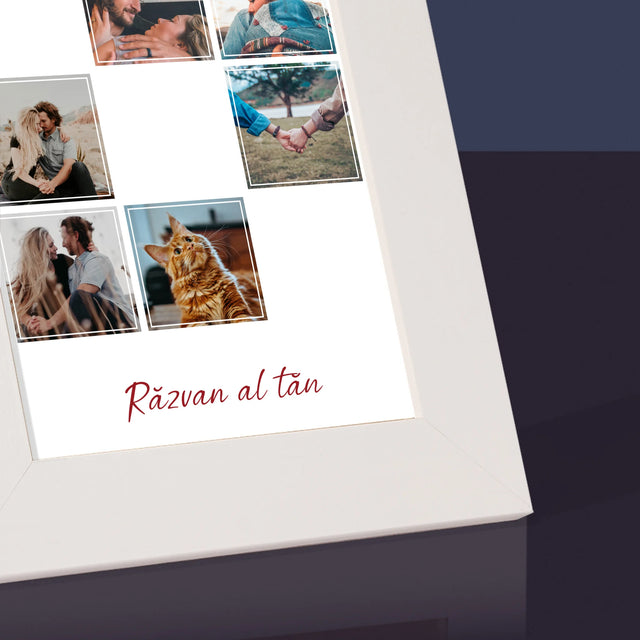 Colaj De Fotografii: Împreună Pentru Totdeauna! - Ramă Pentru Fotografii (Horizontală)