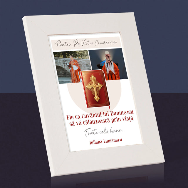 Colaj De Fotografii: Cuvântul Lui Dumnezeu - Ramă Pentru Fotografii (Horizontală)