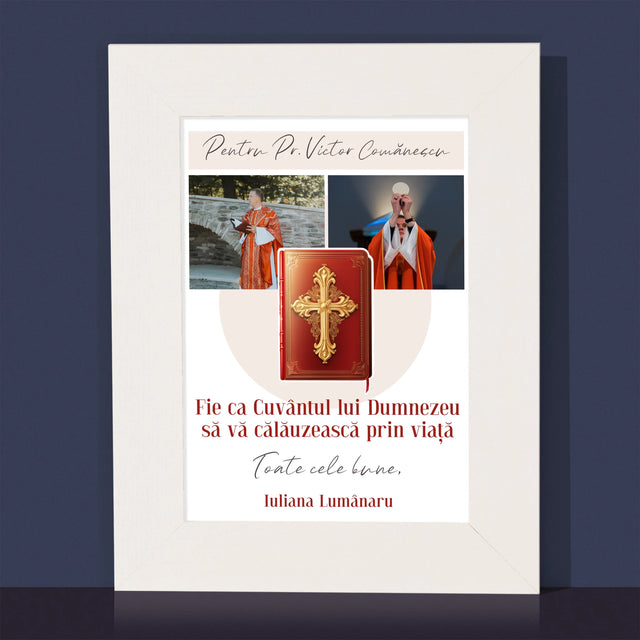 Colaj De Fotografii: Cuvântul Lui Dumnezeu - Ramă Pentru Fotografii (Horizontală)