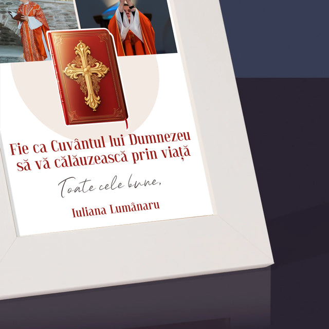 Colaj De Fotografii: Cuvântul Lui Dumnezeu - Ramă Pentru Fotografii (Horizontală)