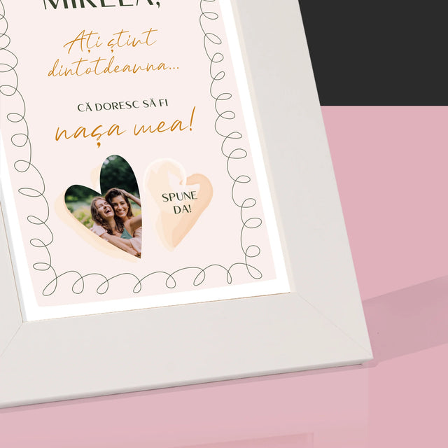 Fotografie Si Semnătură: Ați Știut Dintotdeauna - Ramă Pentru Fotografii (Horizontală)