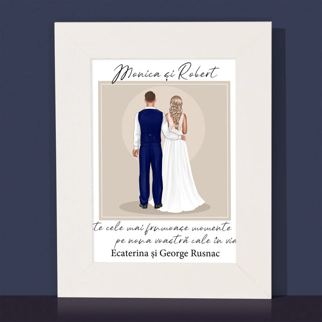 Creator De Personaj: Mirele Și Mireasa - Ramă Pentru Fotografii (Horizontală)