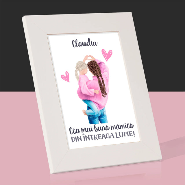 Creator De Personaj: Cea Mai Bună Mămică Din Lume - Ramă Pentru Fotografii (Horizontală)