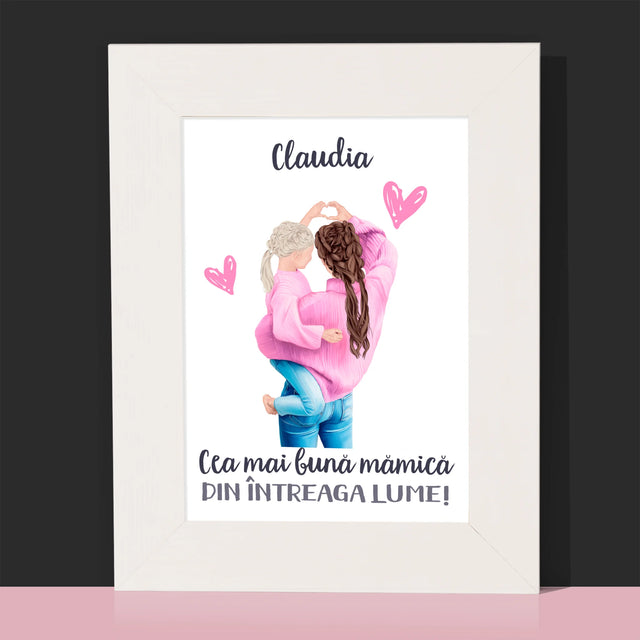 Creator De Personaj: Cea Mai Bună Mămică Din Lume - Ramă Pentru Fotografii (Horizontală)