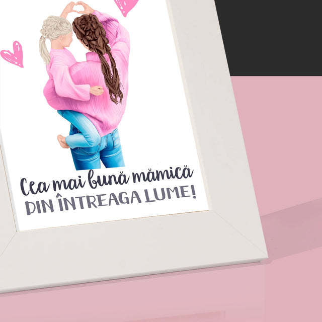 Creator De Personaj: Cea Mai Bună Mămică Din Lume - Ramă Pentru Fotografii (Horizontală)
