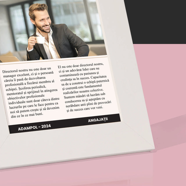 Copertă Derevistă: Director - Ramă Pentru Fotografii (Horizontală)