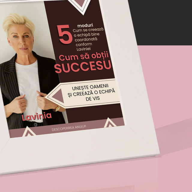 Copertă Derevistă: Managerul - Ramă Pentru Fotografii (Horizontală)