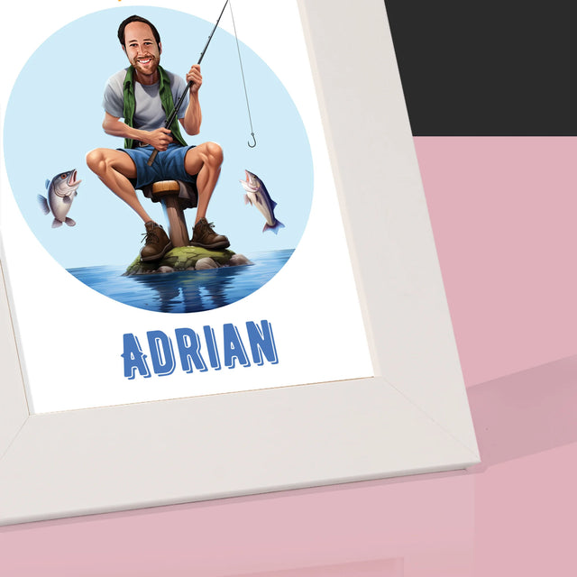 Fotografie Si Semnătură: Îți Petrece Timpul Liber - Ramă Pentru Fotografii (Horizontală)