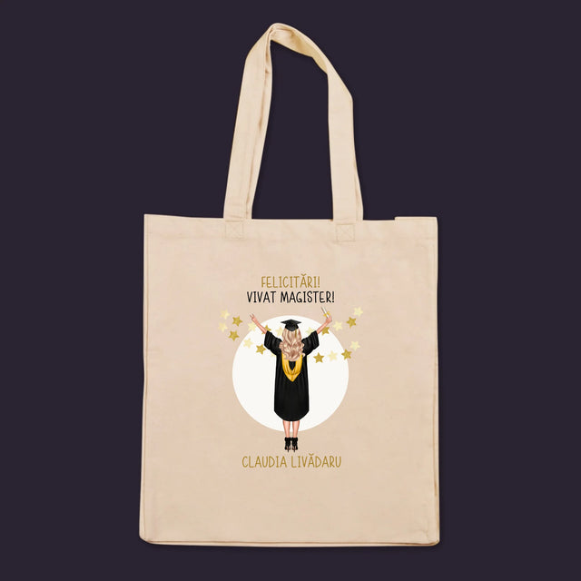 Creator De Personaj: Ai Absolvit Facultatea - Sacoșă De Pânză