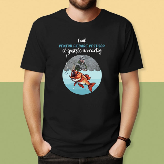 Fotografie Si Semnătură: El Găsește Un Cârlig - Tricou Pentru Bărbați
