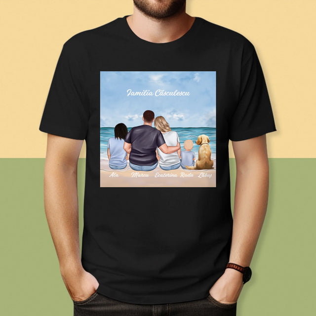 Creator De Personaj: Portret De Familie - Tricou Pentru Bărbați