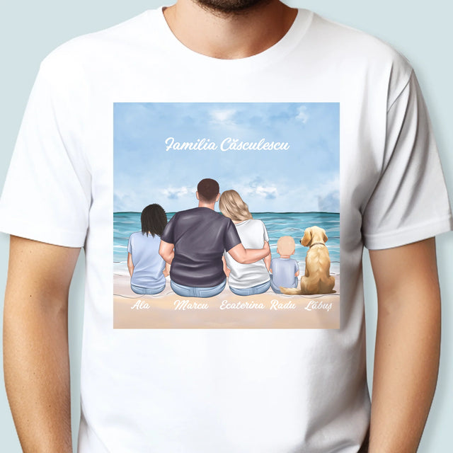 Creator De Personaj: Portret De Familie - Tricou Pentru Bărbați