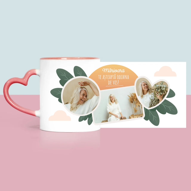 Colaj De Fotografii: Odihna De Vis - Cană