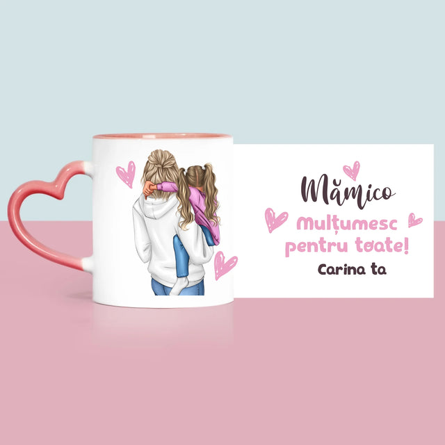 Creator De Personaj: Mama Cu Copilul - Cană