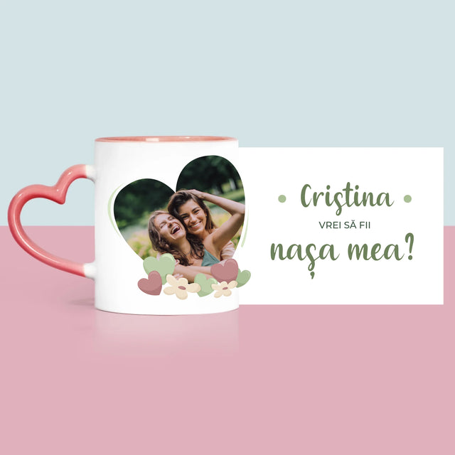 Fotografie Si Semnătură: Vrei Să Fii Martorul Meu - Cană