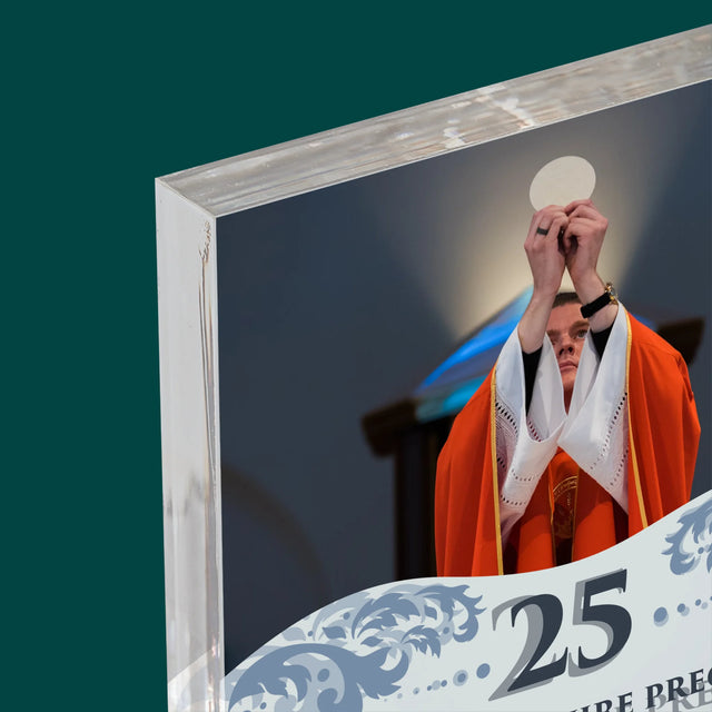 Fotografie Si Semnătură: Jubileul Hirotonirii Preoțești - Bloc Acrilic