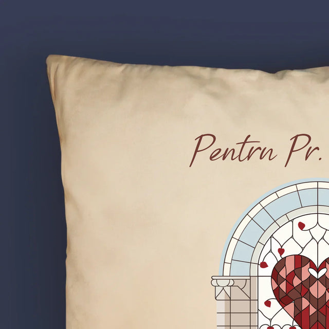 Numele Și Semnătura: Mulțumiri Pentru Rugăciuni - Pernă (Cu Fotografie)