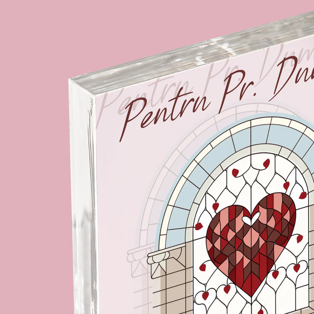 Numele Și Semnătura: Mulțumiri Pentru Rugăciuni - Bloc Acrilic