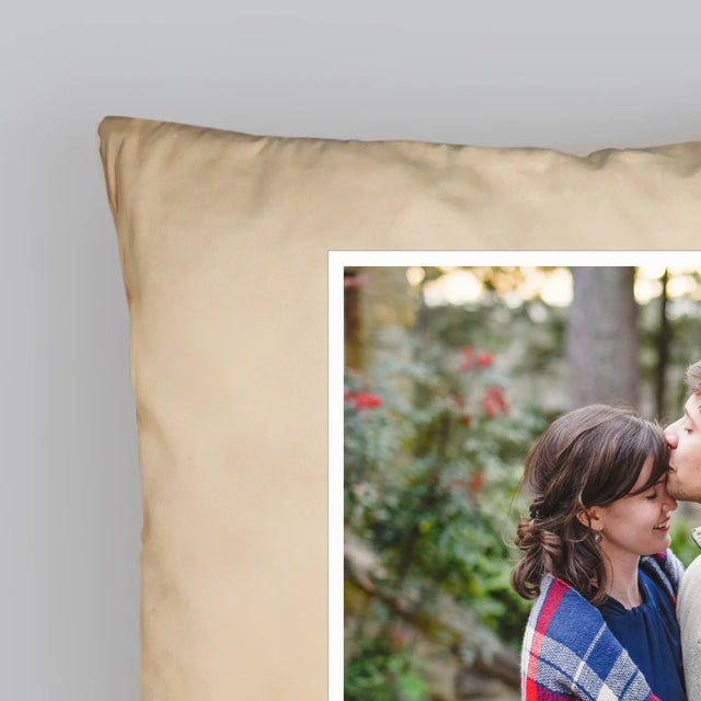 Fotografie Si Semnătură: Fotografia Ta Cu Inscripție - Pernă (Cu Fotografie)