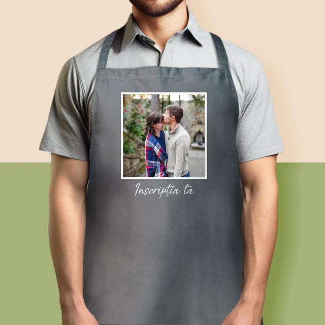 Fotografie Si Semnătură: Fotografia Ta Cu Inscripție - Șorț