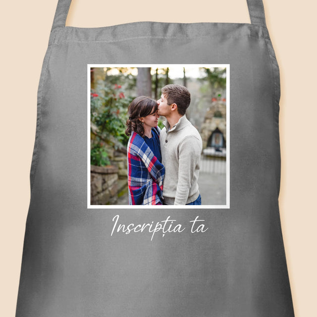 Fotografie Si Semnătură: Fotografia Ta Cu Inscripție - Șorț